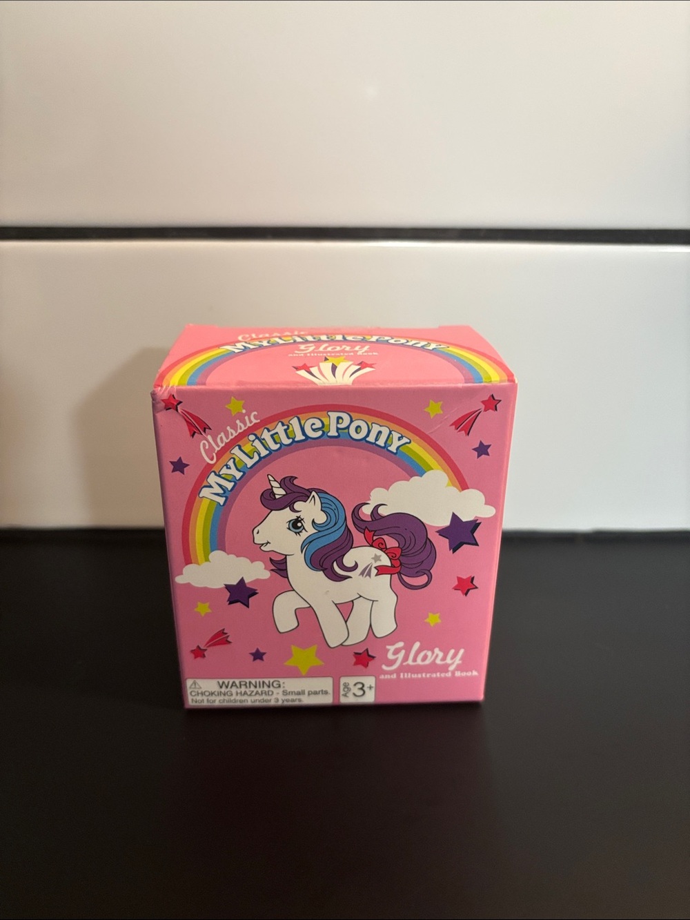 Classic My Little Pony Mini Glory Figure & Book Set